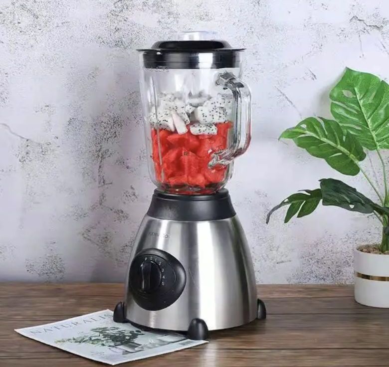 Stainless steel glass grinder multifunctional home kitchen appliance electric fruits smoothie juice and blender image